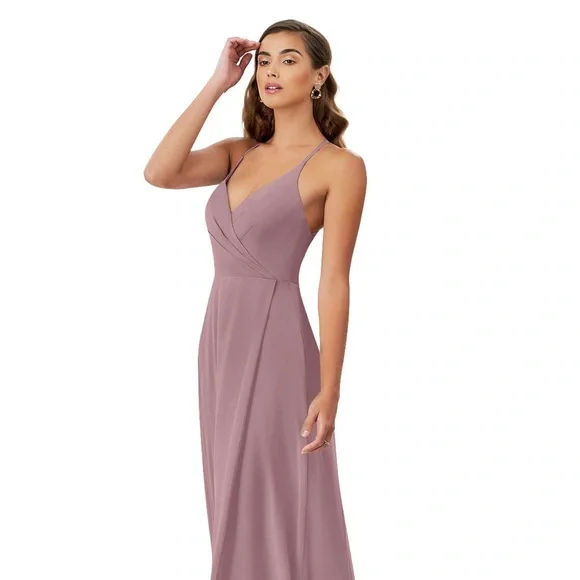 azazie bridesmaid dress dusty rose Azazie Sue